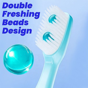 <span class=keywords><strong>Cepillo</strong></span> de Dientes Portátil Multifuncional de <span class=keywords><strong>Viaje</strong></span> con <span class=keywords><strong>Pasta</strong></span> <span class=keywords><strong>Dental</strong></span> Integrada <span class=keywords><strong>y</strong></span> Doble Perla Refrescante, Diseño 2026, Desechable - Product Image 2