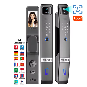 Cửa trước khóa Bộ ổ khóa các nhà sản xuất kết nối với điện cơ mã chống trộm tuya wifi thông minh điện tử hệ thống RFID - Product Image 1