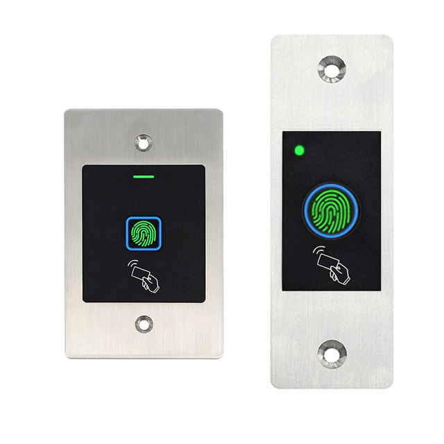 Metal Fingerprint Scanner Biometric Fingerprint Reader Access Control RFID System