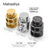Mahaaliya Double Hole 4mm 5mm 6mm AC Output Earphone Splitter Slider Connector Baru