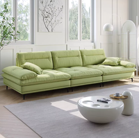 Ensemble de canapés italiens pour salon, style européen, mobilier de salon moderne