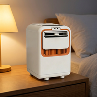 Mini Aire Acondicionado Portátil Airwens, Enfriador con Temporizador, 3 Modos de Funcionamiento, Tamaño Compacto para Caravana, Tienda de Campaña, Oficina, Escritorio, Dormitorio