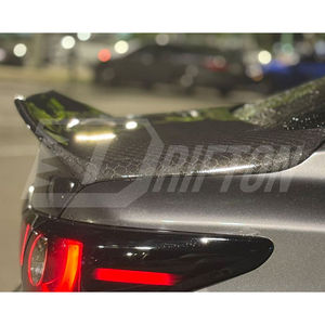 Coffre arrière style Highkick en fibre de carbone pour Infiniti Q50 2018-2024, en stock - Product Image 3