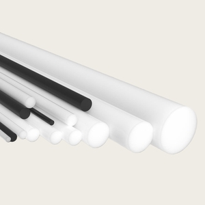 Prodotti in Plastica di Alta Qualità, Asta in Nylon Resistente all'Usura, Asta Tonda Solida in Plastica, Materiale Grezzo per Aste, Vendita all'Ingrosso - Product Image 1