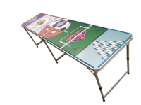 Mini Table de jeu de bière-Pong Interactive OEM/ODM 8 pieds, Portable et pliable à LED