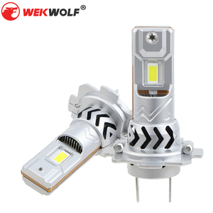 Ampoules de phare <span class=keywords><strong>LED</strong></span> pour voiture H7 H11 9005, remplacement 1:1 des ampoules halogènes, plug-and-play, 56W, nouvelle arrivée, vente chaude - Product Image 1
