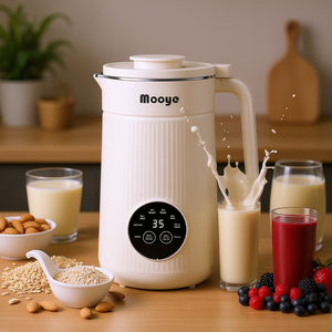 Máquina para Leche de Nueces Mooye de 35oz, Multifuncional, para Leche de Soya, con Función de Calentamiento y Autolimpieza - Product Image 2