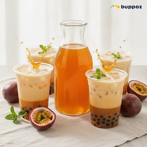 Sirop de fruit de la passion 5kg Bouteille Halal HACCP Végétarien pour Bubble Tea et Milk Tea – Vente directe usine - Product Image 6