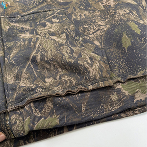 Tùy chỉnh cổ điển Boxy 100% cotton DTG in trọng lượng nặng trên tất cả các ngụy trang camo hoodie cho nam giới - Product Image 4
