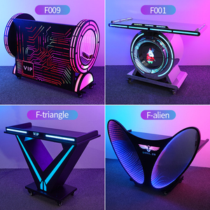 Bàn DJ di động phát sáng tích hợp đèn LED, quầy bar di động có đèn LED, quầy bar chuyên dụng cho DJ và vũ trường - Product Image 6