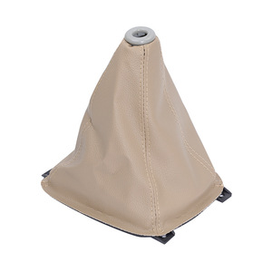 หัวเกียร์หุ้มหนังสีเบจสำหรับรถยนต์ฮุนได โซนาต้า สไตล์คลาสสิก - Product Image 1