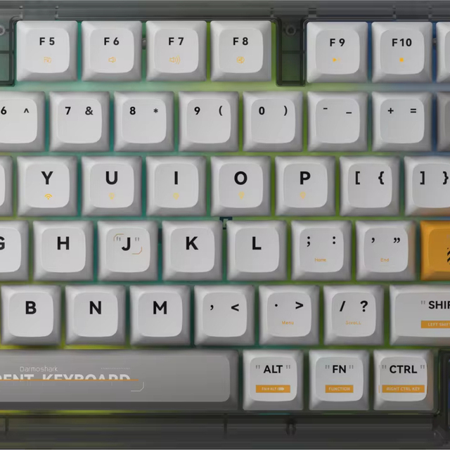 New Arrived Darmoshark 3 Modes TKL 3000mAh Gateron Gpro Switch 98keys Wireless Mechanical Keyboard for Original Manufacturer