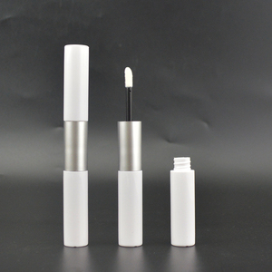 2022 Double Sides Clear Twist Top Lip Gloss Tube With 2 Empty <strong>Duo</strong> Lipgloss Tube Container 5ml - Product Image 5