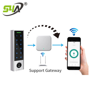 Thời tiết Wifi tuya App Proximity thẻ khóa cửa an ninh thông minh ngoài trời Bàn phím kiểm soát truy cập - Product Image 3