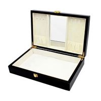 Boîte à bijoux en bois personnalisée pour fille, boîte à bijoux en bois pour enfants, boîte de rangement en bois pour bijoux