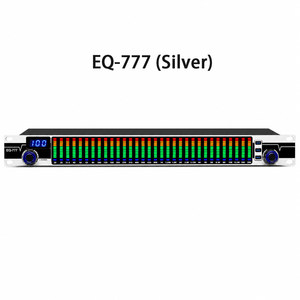 Ecualizador Gráfico de 2 Canales y 31 Bandas de 1/3 de Octava EQ-888S Pro, Controlador de Frecuencia de Audio para Montaje en Rack, para Sonido de Estudio y Conciertos - Product Image 6