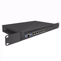BKHD C246 1U 网络服务器 8 LAN 2.5G Intel I226V LGA1151 i3 i5 i7 Xeon 10G SFP+ 防火墙设备