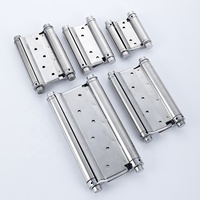 Charnière à ressort à double action à fermeture automatique de 6 pouces en acier inoxydable