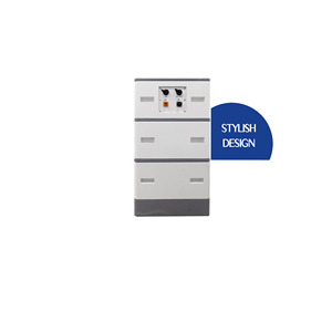 Batterie al Litio LiFePO4 <span class=keywords><strong>GOSTA</strong></span> ad Alta Tensione 204.8V 130AH, Pacchi Modulari Impilabili a Parete per Impianti Solari Domestici - Product Image 4