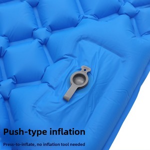 TPU-Verbundstoff-Matratze, aufblasbar, für Outdoor-Camping, feuchtigkeitsbeständig, tragbar, hochelastisch, schlicht, für den Außenbereich - Product Image 4