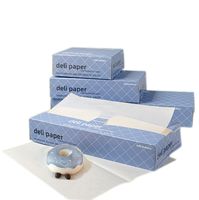 Kertas roti anti lengket silikon food grade murah untuk rumah tangga, dapat didaur ulang, dilapisi dua sisi, untuk kemasan kue & roti