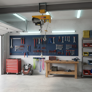 Alat Angkat Tali Kawat Listrik Mini PA New Metal Kapasitas 600kg Tinggi Angkat 12-30m - Product Image 3