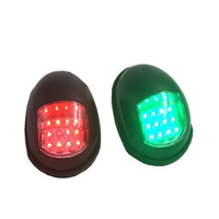 Feu de navigation latéral en plastique Xiamen Sunshine Marine 112,5 degrés à économie d'énergie pour accessoires de navire/yacht/kayak/bateau