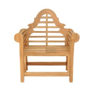 Chaise de jardin moderne en teck vieilli de haute qualité, écologique et à prix économique - Product Image 4