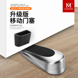 Fermaporta a cuneo in lega di zinco Meilong Hardware, fermaporta in gomma <span class=keywords><strong>per</strong></span> <span class=keywords><strong>doccia</strong></span> in vetro - Product Image 2