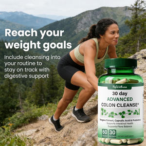 Cápsulas Avançadas de Limpeza do Cólon em 15 Dias, Suplemento Natural de Desintoxicação do Intestino para Mulheres e Homens - Product Image 6