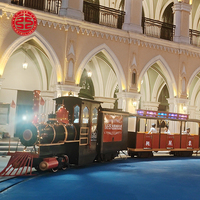 Train et piste de parc d'attractions en plein air Grand train pour enfants Track Bullet Train avec piste ovale