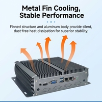 Computadora Industrial Integrada Robusta Sin Ventilador Core I5 4200U/5200U, Doble Lan, 6 Puertos Com, RS485, RS232, Ranura SIM 4G LTE, Señalización Digital