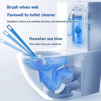 Tampons de toilette en mousse bleue désodorisants puissants, durables, antibactériens, efficaces, purificateurs d'eau et décontaminants pour la maison et les hôtels