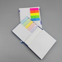 Bloc-notes mini à couverture rigide, prix direct usine, notes autocollantes personnalisées avec logo pour promotion, publicité commerciale, cadeau