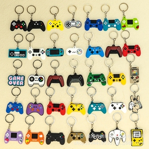 Porte-clés en PVC d'animation de dessin animé, manette de jeu en plastique pour enfants, pendentif, idée cadeau - Product Image 3