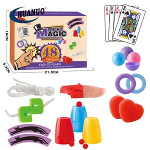 Impresionante juego 48 68 88 trucos de aprendizaje espectáculo de magia para principiantes juego fácil caja de trucos de magia para niños - Product Image 4
