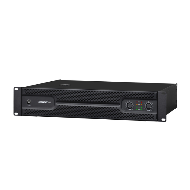 800W Class H Power Amplifier Professional Sound Amplification System with 2 Channels