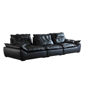 Divano Letto Matrimoniale Moderno di Lusso, Convertibile Minimalista Classico con Ampio Spazio e Cuscini per Soggiorno - Product Image 4