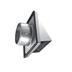 Rejilla de Ventilación de Acero Inoxidable Cepillado de Alta Resistencia, Impermeable, con Cubierta, para Pared <span class=keywords><strong>Exterior</strong></span>, <span class=keywords><strong>Salida</strong></span> de Aire para HVAC Industrial - Product Image 4