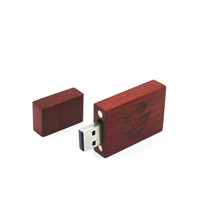OEM ambiental madera 3,0 pendrive portátil pequeño libro forma USB Flash Drive 4GB