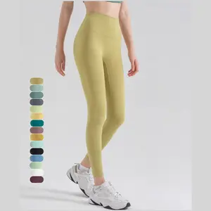 16 Farben High Taille Workout Frauen Push-up Legging Butt Lift Gym Fitness keine Kamel zehe in voller Länge Yoga hosen