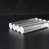 Cylindre clair Transparent Acrylique Bâton Circulaire Couleurs Solide Pin Lucite PMMA s Bar En Plastique Rond Coulé Acrylique Tige