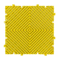 Easy Click 40x40 Modular Interlocking Indoor Car Garage Bodenfliesen Starre PVC-Vinyl böden Anti-Rutsch-Oberflächen struktur