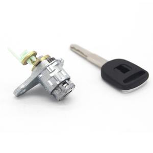 Cilindro de cerradura de puerta Huajiefan 72185-SEL-T01 para Honda Fit, cerradura cilíndrica con 1 llave, color negro - Product Image 1