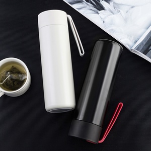 480ML Stainless Steel Personalised Insulated Vacuum <b>Flask</b> 6-12H Thermal Insulation Minimalist Design Customizable Colors - Product Image 3