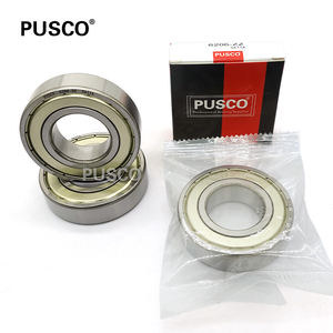 PUSCO <span class=keywords><strong>6206</strong></span> ZZ <span class=keywords><strong>C3</strong></span> Roulements à billes à gorge profonde à double blindage utilisés pour les moteurs, les champs de transport, la modification des bobines, la maintenance - Product Image 1