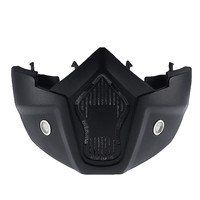Masque Intégral de Moto avec Lunettes de Motocross et Filtre Buccal Détachable, Casque Coupe-Vent pour Quad/Moto Tout-Terrain