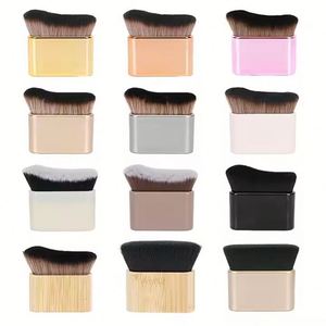 Brocha de Maquillaje de Alta Densidad, Brocha Kabuki Plana para Base de Maquillaje, Brocha para Rubor Líquido y en Polvo - Product Image 2