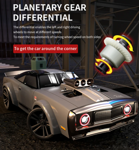 New SJY-16303 RC CAR High-Speed 1/16 Scale 4WD 35KM/H Drift 80M <b>Remote</b> Control Distance 2.4G 7.4V Lights USB Cable 4-Channel - Product Image 6