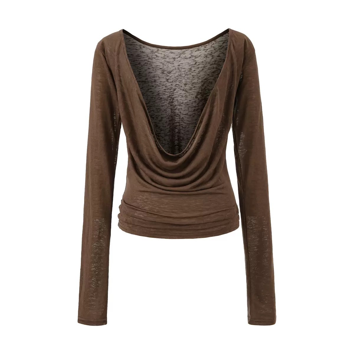 Brown smock